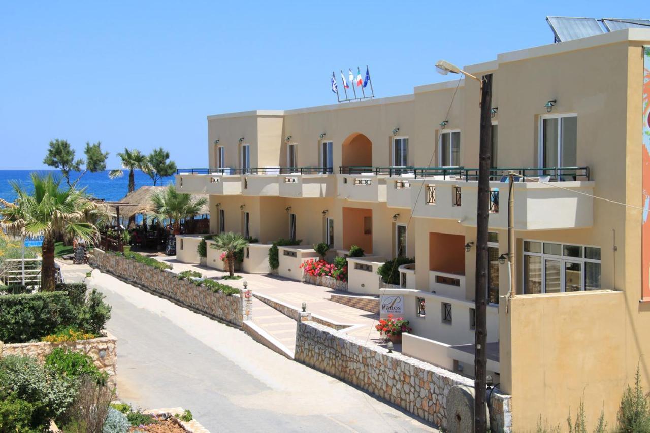 Panos Beach Hotel Платаньяс Экстерьер фото